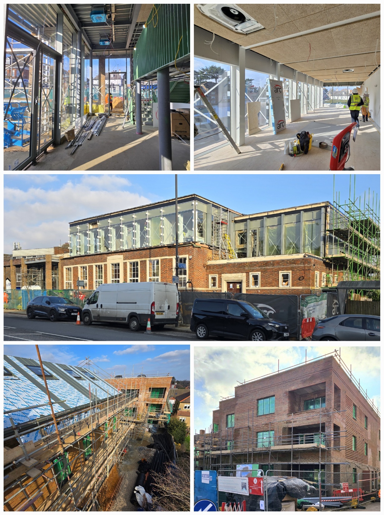 West Wickham Library and Housing site visit